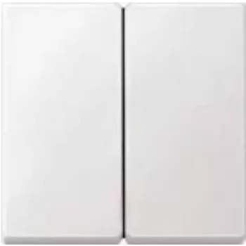 Interruptor de luz Merten 433519 – carcasa de termoplástico, blanco, control por pulsador