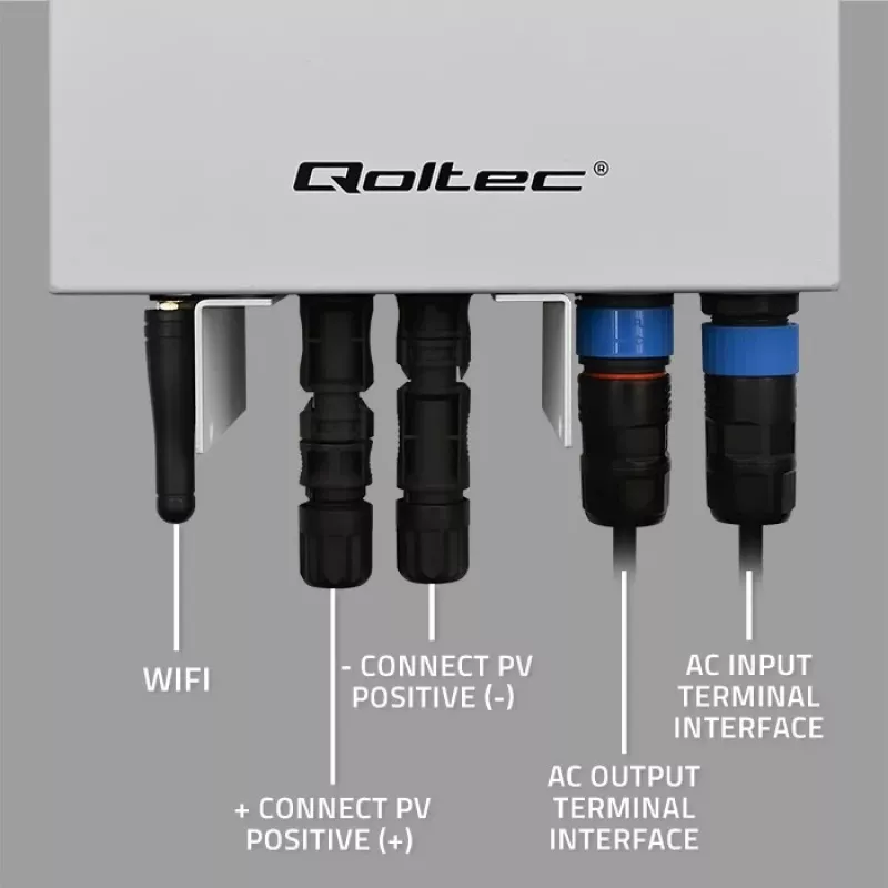 Calentador solar con inversor Qoltec ECO Boost 3kW/4kW
