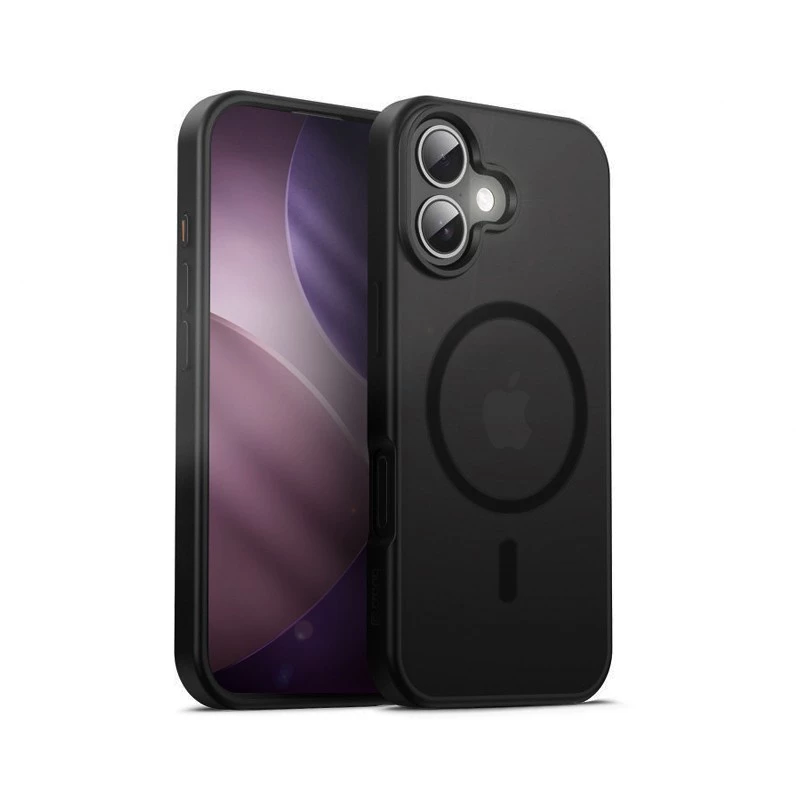 Funda Crong Hybrid Frost MAG Cover para iPhone 17 Frosted Negro