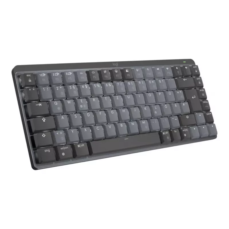 Logitech Master Series MX Mechanical Mini - Teclado - retroiluminado - Inalámbrico - Bluetooth LE - QWERTY - Nórdico (Danés/Finés/Noruego/Sueco)