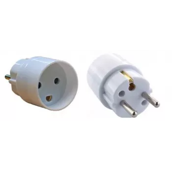 MicroConnect GRUDKSCH adaptador de enchufe, de DK a Schuko F, 230 V 16 A