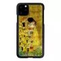 Funda para smartphone iKins para iPhone 11 Pro Max – diseño de beso negro, funda protectora