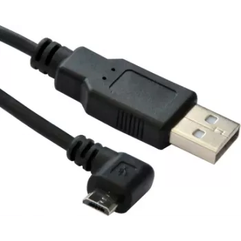 Microconnect USBABMICRO3ANG Cable USB USB 2.0 3 m Micro-USB B USB A Negro