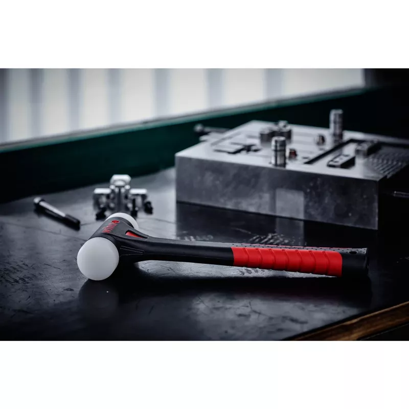 Martillo wiha Soft-face FibreBuzz sin rebote muy duro cabeza de 40 mm, modelo 44598