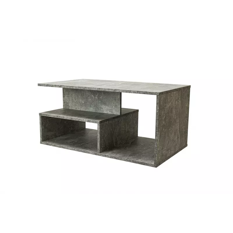 Topeshop PRIMA BETON mesa de centro, forma libre, 1 pata