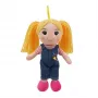 Muñeca de tela suave TULILO Madzia 20 cm — juguete de tela para niños, aspecto hecho a mano