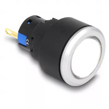 Lámpara industrial para máquinas DELOCK 22054 — lámpara LED, 1 lámpara, IP40/IP65, AC 250 V 5 A, Ø 2,5 cm, H 42 mm