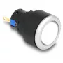 Lámpara industrial para máquinas DELOCK 22054 — lámpara LED, 1 lámpara, IP40/IP65, AC 250 V 5 A, Ø 2,5 cm, H 42 mm