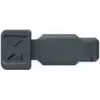 KNIPEX KN 00 61 10 CA - ColorCode Clip - 10 uds. antracita (00 61 10 CA)