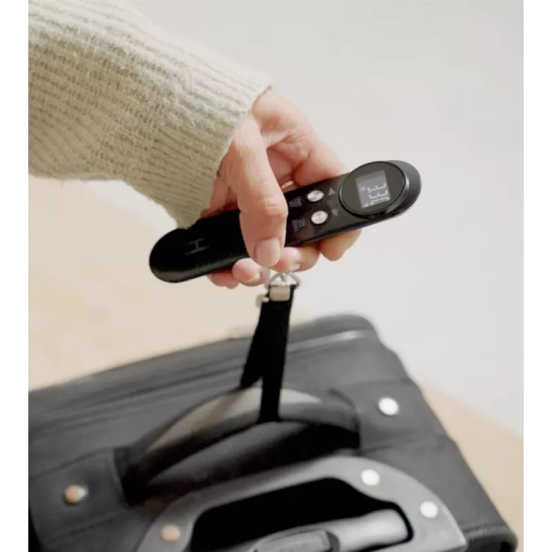 Báscula de equipaje HoMedics SCL-L100-BKR Travel Light diseño compacto