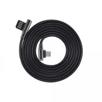 Sbox USB-C-90-B USB->Type C 90 M/M 1,5 m negro