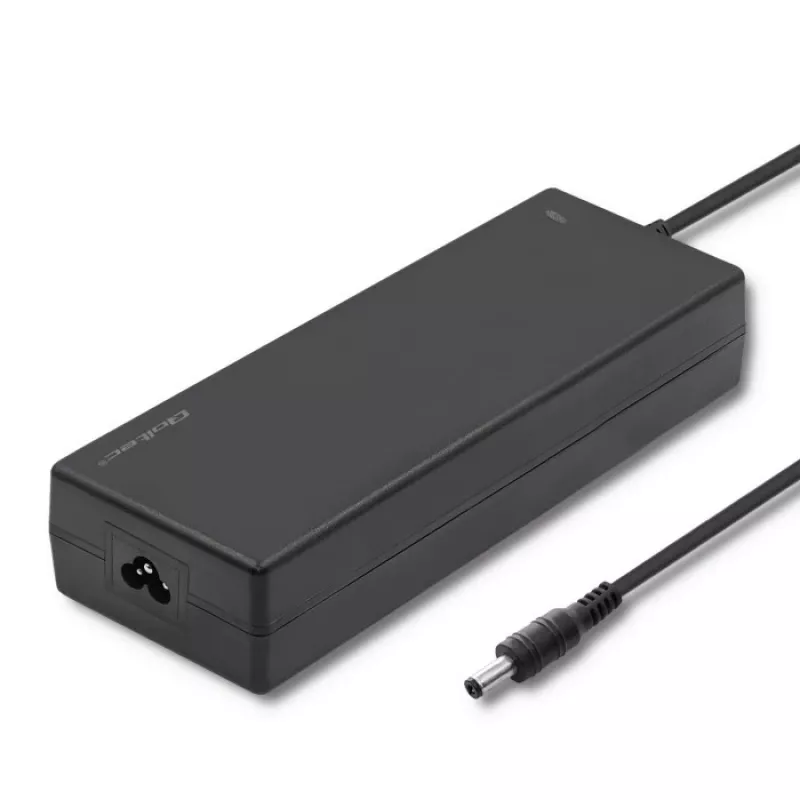 Fuente de alimentación de sobremesa Qoltec 120W | 12V | 10A | 5,5*2,5 | + cable de alimentación