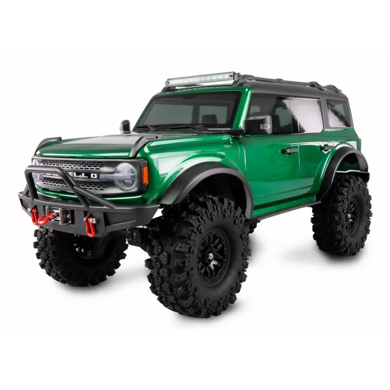 Crawler Amewi AMXRock Caballo 4WD escala 1:10 en verde metalizado — vehículo todoterreno radiocontrolado