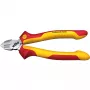 Cortacables de mano Wiha 26745 — construcción de acero, 160 mm de longitud, mango rojo/amarillo