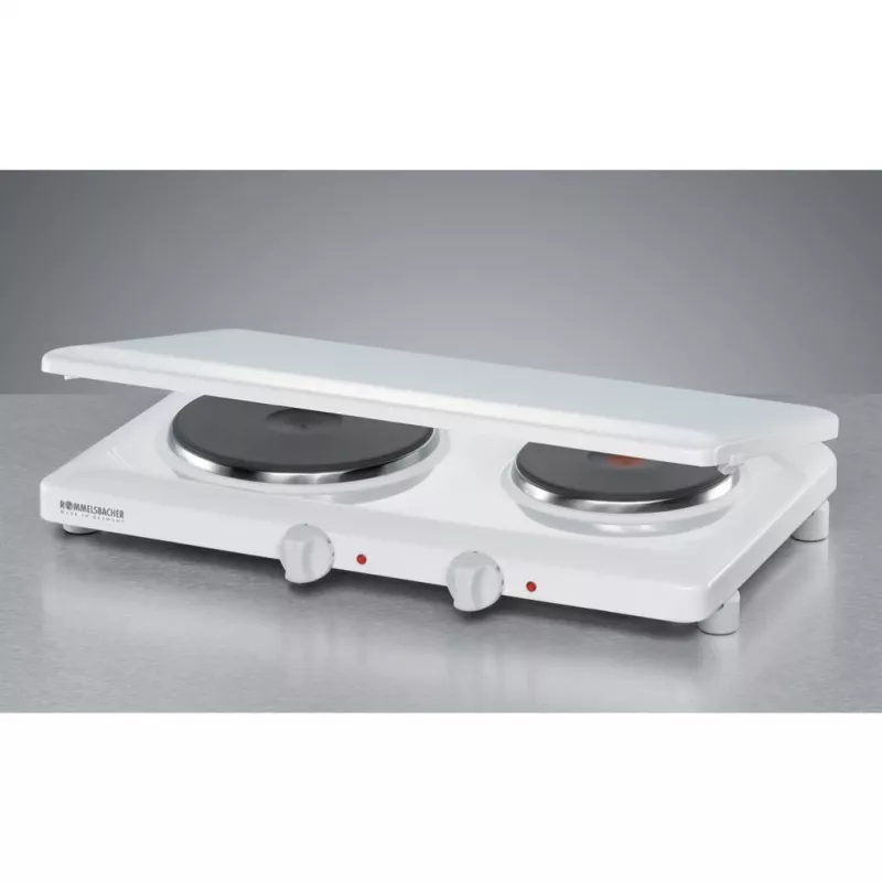 Placa de cocina Rommelsbacher THL 3097/A blanca Aparato de sobremesa Placa cerrada 2 zonas