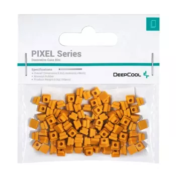 Almohadillas de goma Pixel DeepCool PIXEL universal 100 uds., 9,8 g total, naranja