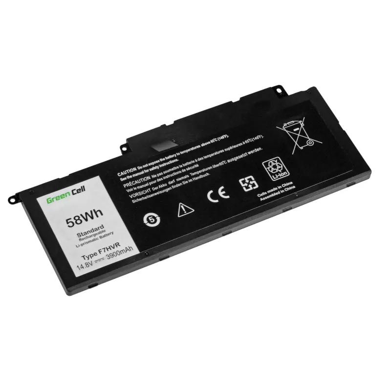 Green Cell DE112 batería para portátil F7HVR para Dell Inspiron 15 7537 17 7737 7746, 14,4 V, 3800 mAh