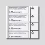 Siedle BTM650-04 - blanco - 2,4 cm - 2,4 cm - -20 - 55 °C