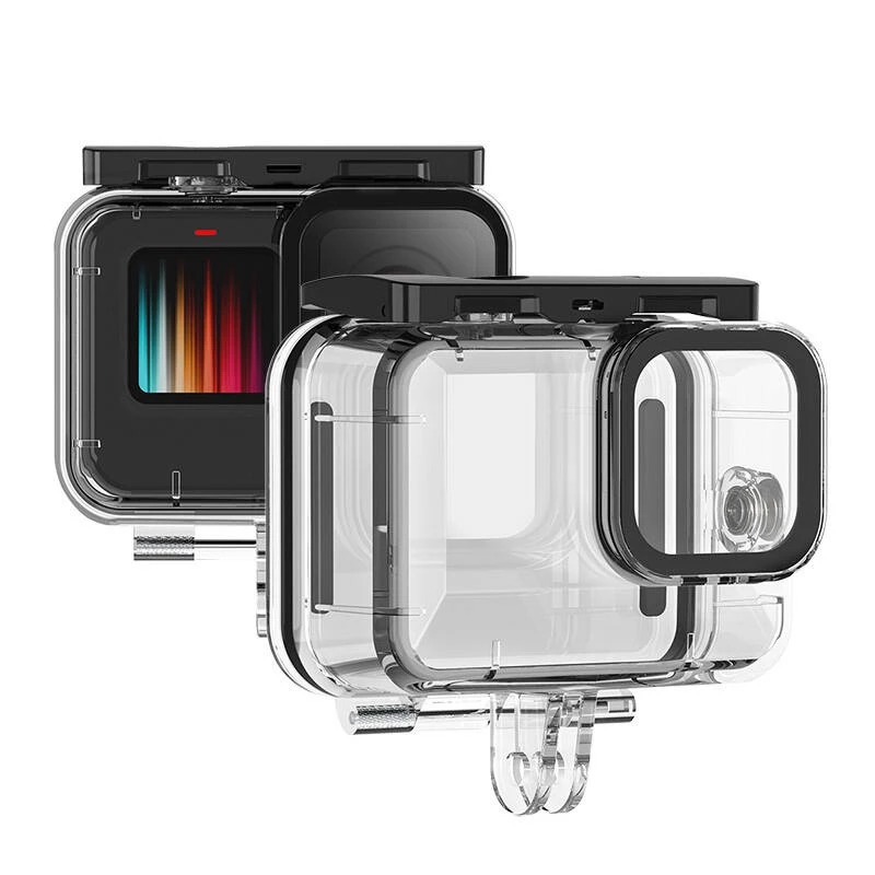 Carcasa sumergible Telesin GP-WTP-901 para GoPro Hero 9 — carcasa protectora subacuática