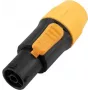Conector de cable EUROLITE SAC3FX conector hembra de 3 polos con certificación IP, para exterior/clase de protección
