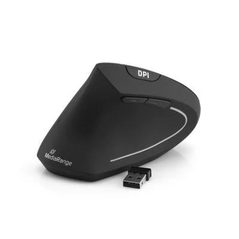 Ratón USB óptico inalámbrico 6-TASTEN/LINKS negro MROS233 Mediarange