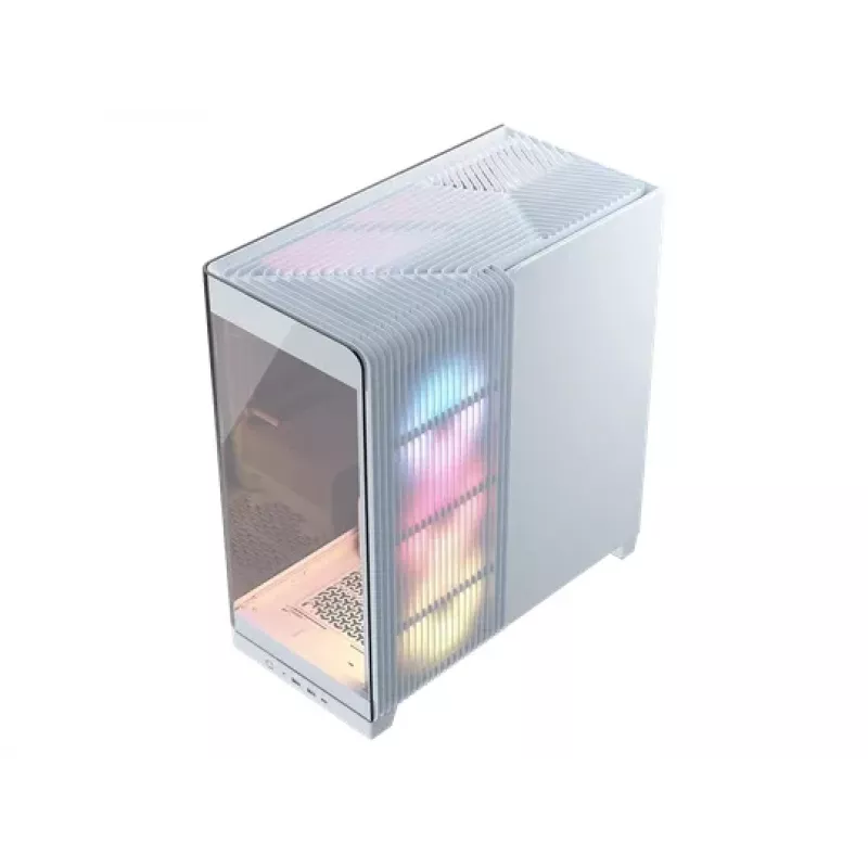 Caja de PC Corsair 4500X LX-R RGB Tempered Glass Midi Tower blanca