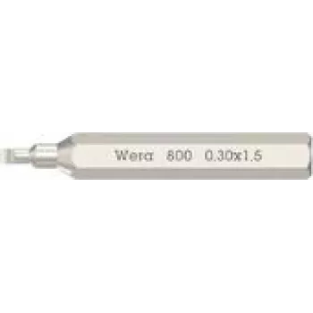 Wera 800 Punta plana Micro 1,5 mm 1 unidad (05058104001)
