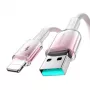 Cable USB-A a Lightning Joyroom S-A42 3A 1,2 m blanco