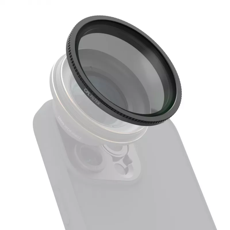 Filtro CPL ShiftCam para fotografía móvil