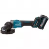 Amoladora angular a batería GA008GM201 XGT, 40Voltios (azul/negro, 2x batería Li-Ion XGT 4,0Ah, MAKPAC tamaño 4)