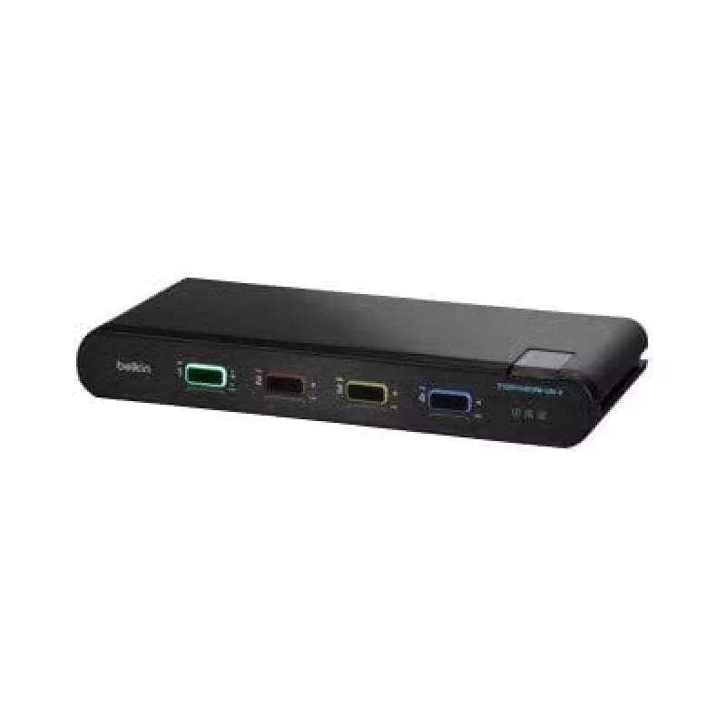 Belkin 4P Sngl Head DP/HDMI a DP/HDMI Video Secure DT KVM Switch PP4.0 (F1DN104KVM-UN-4)