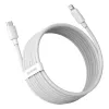 Kit de cables de datos Baseus Simple Wisdom USB-C a Lightning PD 20W (2 uds./set) 1,5m blanco