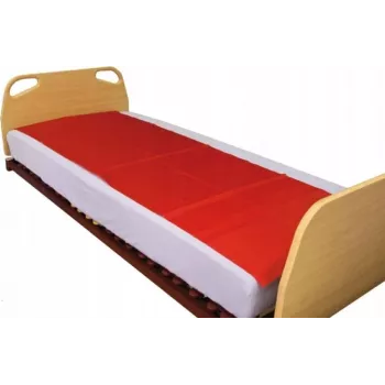 Sábana deslizante para transferencia de pacientes TIMAGO TTE6102 — nailon, 90 cm de ancho, 20 m de largo, rojo