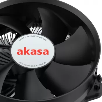 Refrigerador de CPU plano Akasa AK-CC6607EP01 - zócalo LGA 1700, 64,5 mm de altura (AK-CC6607EP01)