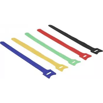 Bridas DeLOCK 18635 nailon negro azul verde rojo amarillo