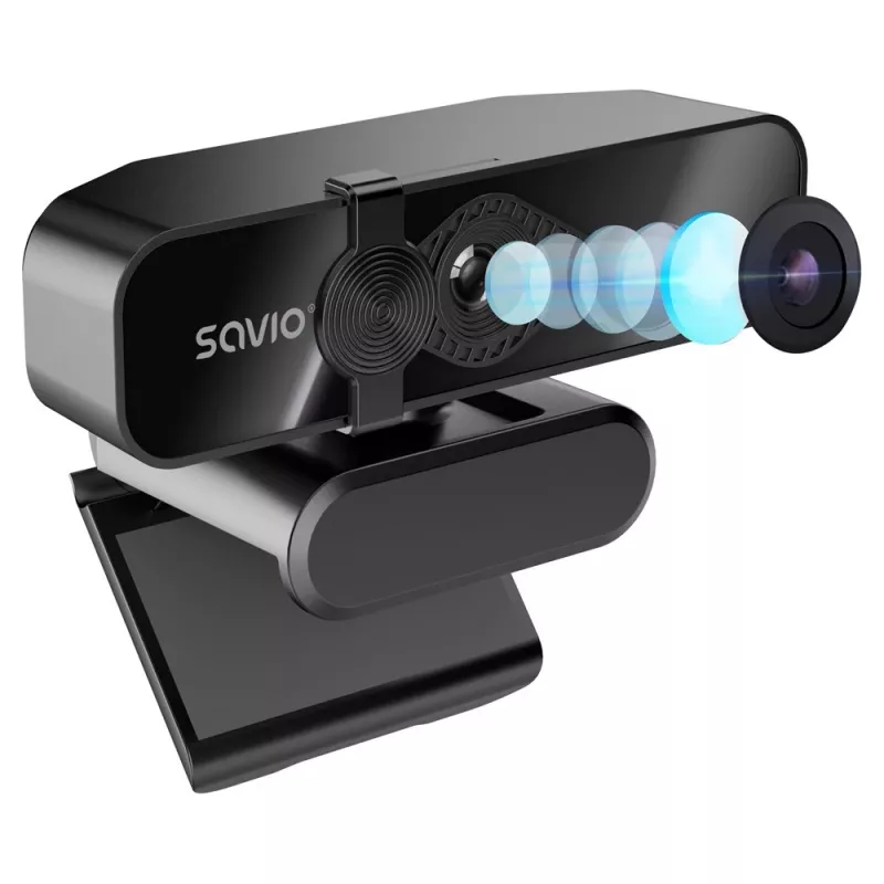 Webcam Savio CAK-06 3840 x 2160 píxeles USB negra