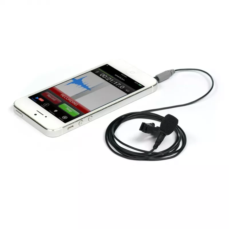 Micrófono de solapa RØDE smartLav+ — con cable, omnidireccional, 3,5 mm, 20–20.000 Hz, sensibilidad -35 dB, 2 uds., estuche de transporte