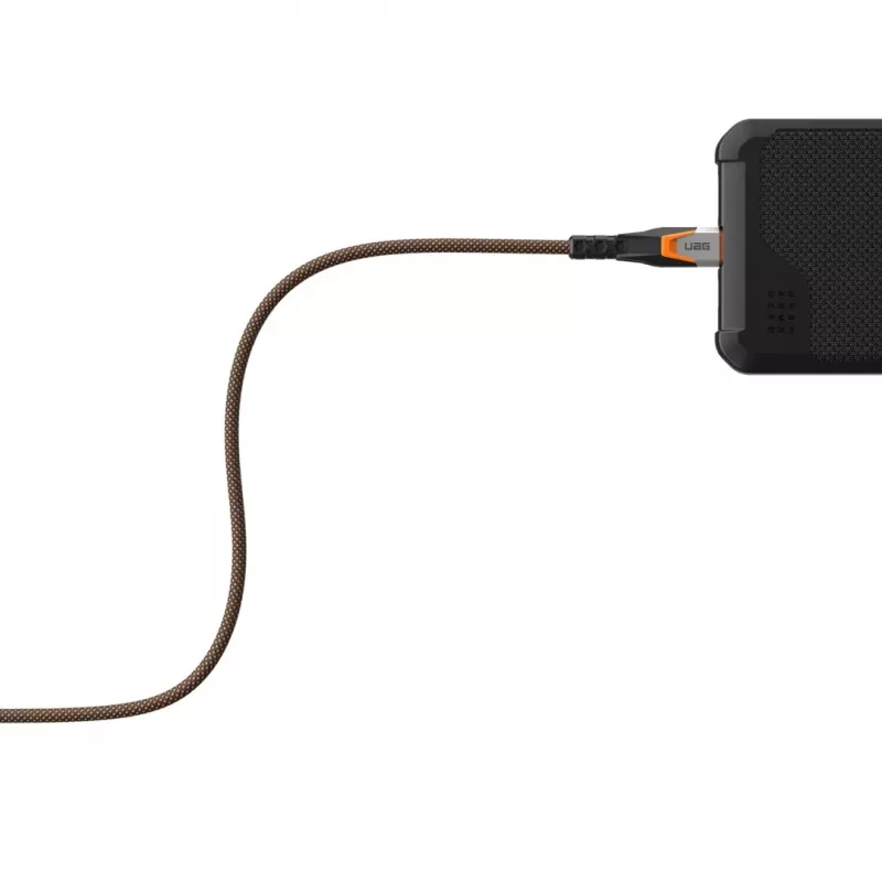 Cable USB-C a USB-C C2G 9B4415114097 USB 3.2 Gen 2x2 0,75 m – negro/naranja