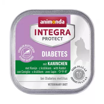 Animonda Integra Protect Diabetes Rabbit comida húmeda para gatos 100 g