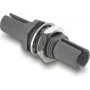 Acoplador de fibra óptica DELOCK HFBR 4505Z simplex azul a azul, carcasa de plástico, modelo 91041