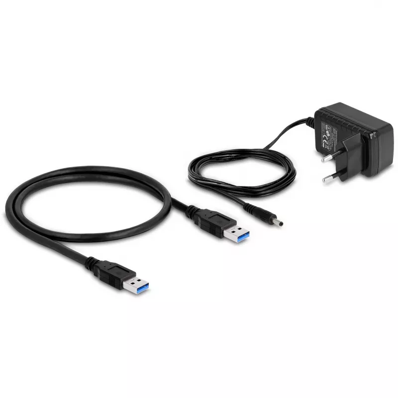 DeLOCK hub USB 10 Gbit/s 4 puertos Type-A 1 puerto de carga rápida