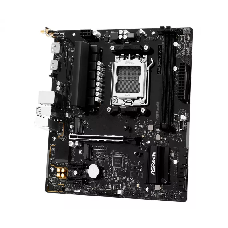 Placa base ASRock A620AM-X WiFi AMD A620 AM5 Micro-ATX