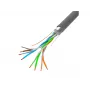 Cable de red Lanberg LCF5-10CC-0305-S gris 305 m Cat5 F/UTP (FTP)