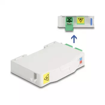 DeLOCK roseta de fibra óptica 85935 SC simplex blanco