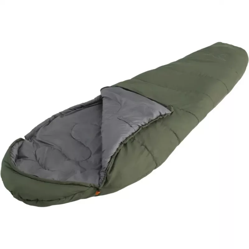Saco de dormir easy camp Raven II momia 215 x 76 x 50 cm, confort -16 a 4 °C