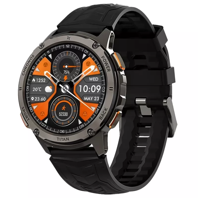 Smartwatch FW110 Titan Chronos negra