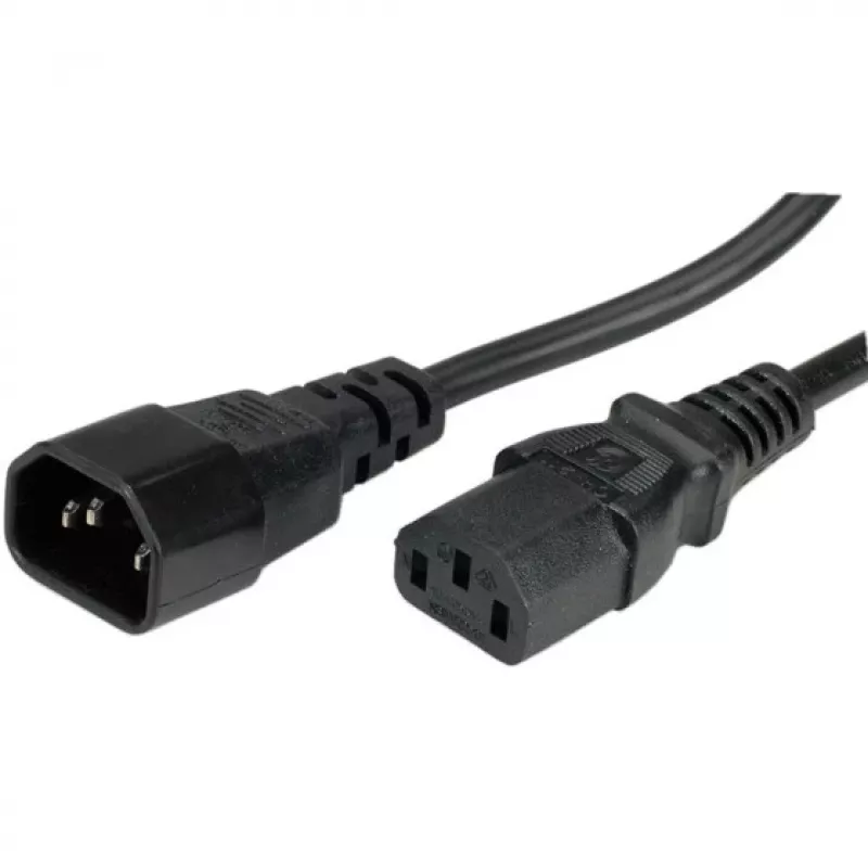 Cable de conexión de aparatos ROLINE, negro 1,8 m (19.08.1515)