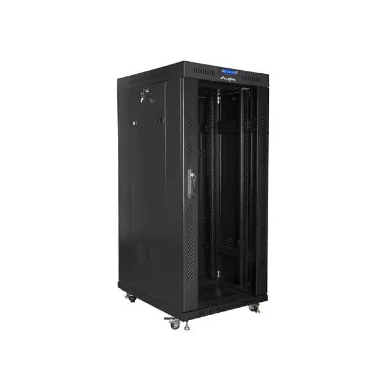 Rack independiente Lanberg FF01-8822-12BL 22U Negro 800 kg