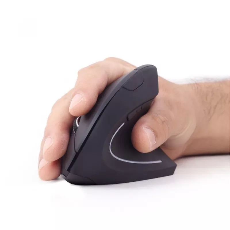 Ratón Gembird MUSW-ERGO-01 para diestros RF inalámbrico óptico 1600 DPI