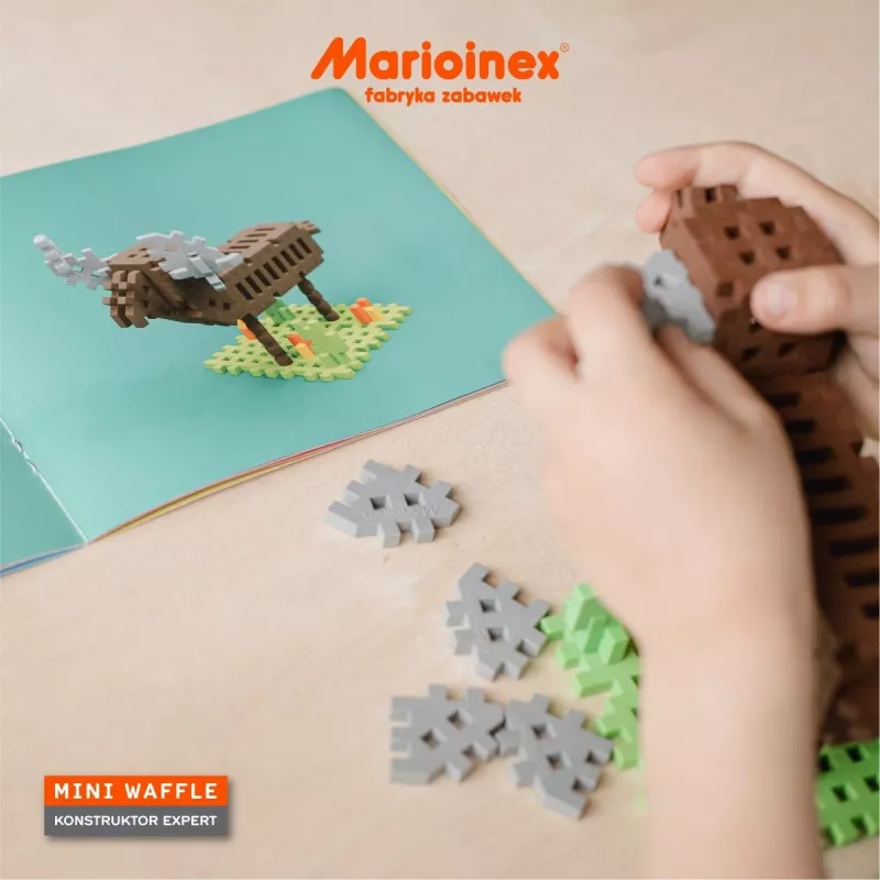 Marioinex Mini Waffle bloques de construcción Constructor Expert, 501 piezas